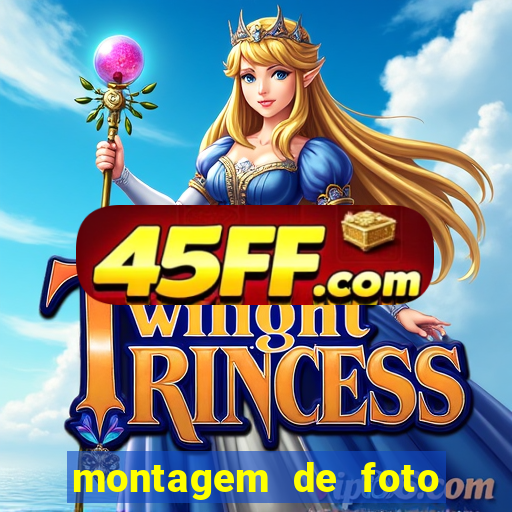 montagem de foto com simbolo do flamengo